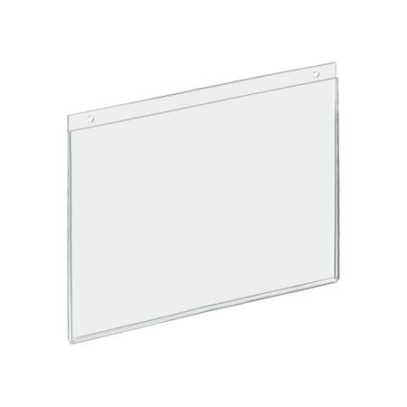 Azar Displays 14"W x 11"H Wall U-Frame w/ Holes, PK10 162711